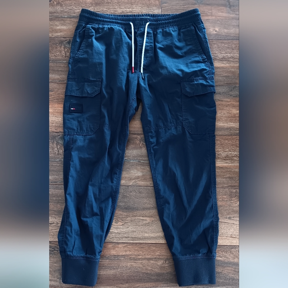 Tommy Hilfiger Men's Dark Blue Cargo Pants